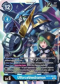 UlforceVeedramon (Dimensional Phase) — Digimon Card Game Card Value