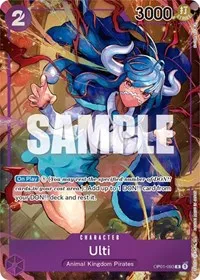Ulti Parallel (Romance Dawn) — One Piece Card Game Card Value