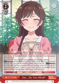Um Do You Mind (Rent-A-Girlfriend)