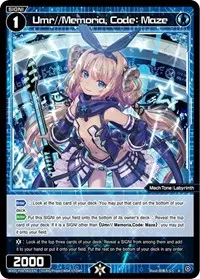 Umr Memoria Code Maze (Spread Diva)