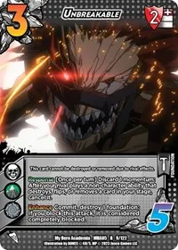 Unbreakable (UniVersus: My Hero Academia: Undaunted Raid)