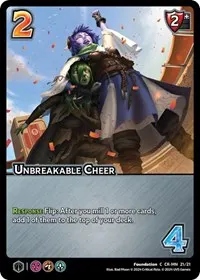 Unbreakable Cheer (Challenger Series: Vox Machina and Mighty Nein)