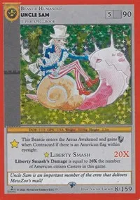Uncle Sam (Cryptid Nation: Second Edition) — MetaZoo Card Value