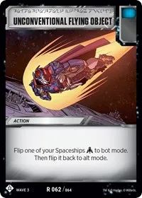 Unconventional Flying Object (War for Cybertron: Siege I)