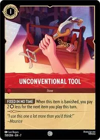 Unconventional Tool (Archazia's Island) — Lorcana TCG Card Value