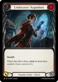 Undercover Acquisition (Armory Deck: Arakni)