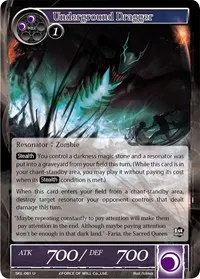 Underground Dragger (The Seven Kings of the Lands) — Force of Will Card Value