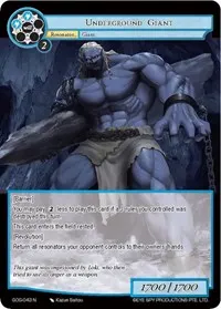 Underground Giant (Game of Gods)