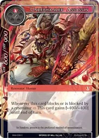 Underhanded Assassin (The Strangers of New Valhalla) — Force of Will Card Value