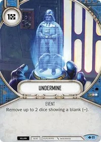 Undermine (Way of the Force) — Star Wars Destiny Card Value