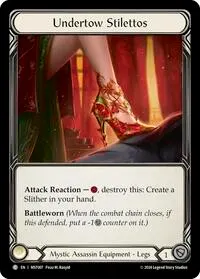 Undertow Stilettos (Part the Mistveil)