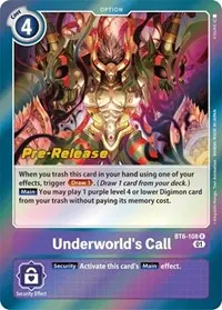 Underworlds Call (Double Diamond Pre-Release Cards)