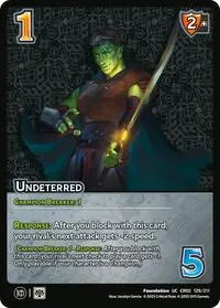 Undeterred (Critical Role: Heroes of Exandria)