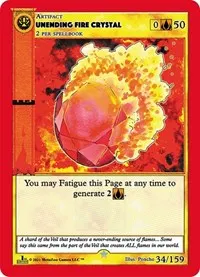 Unending Fire Crystal (Cryptid Nation: First Edition)