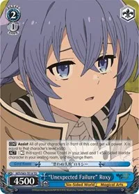 Unexpected Failure Roxy (Mushoku Tensei: Jobless Reincarnation) — Weiss Schwarz Card Value