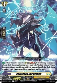 Unfeigned Sky Dragon (D-BT12: Evenfall Onslaught)
