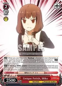 Unique Fetish Miko (Kaguya-Sama: Love is War?)