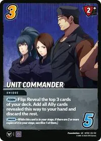 Unit Commander (Challenger Series: The King of Fighters XV) — UniVersus Card Value