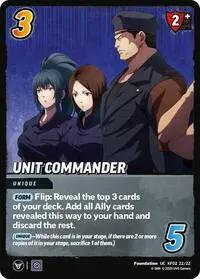 Unit Commander (Challenger Series: The King of Fighters XV)