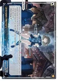 Unknown Memory (Dissonance Diva) — WIXOSS Card Value
