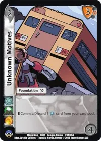 Unknown Motives (Capcom Casual League Kit)