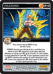 Unleashed (Panini: Vengeance) — Dragon Ball Z TCG Card Value