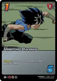 Unmatched Quickness (Yu Yu Hakusho: Dark Tournament)
