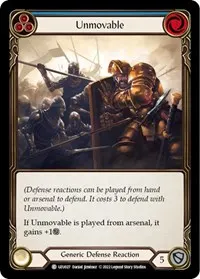 Unmovable Blue (Blitz Deck: Outsiders - Uzuri)