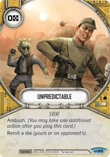 Unpredictable (Awakenings) — Star Wars Destiny Card Value