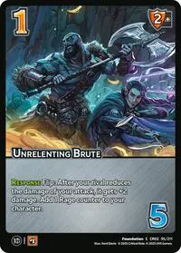 Unrelenting Brute (Critical Role: Heroes of Exandria)