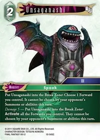 Unsaganashi (Opus X) — Final Fantasy TCG Card Value