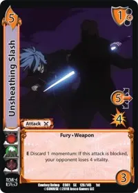 Unsheathing Slash (Cowboy Bebop)