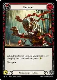 Untamed Red (Blitz Deck: Part the Mistveil - Zen)