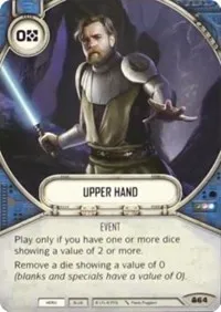 Upper Hand (Convergence) — Star Wars Destiny Card Value