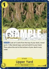 Upper Yard (Awakening of the New Era: 1st Anniversary Tournament Cards)