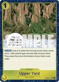 Upper Yard Textured Foil (Premium Booster -The Best-) — One Piece Card Game Card Value