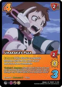 Urarakas Plea (UniVersus: My Hero Academia: Girl Power)