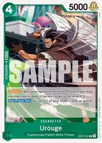 Urouge (500 Years in the Future) — One Piece Card Game Card Value