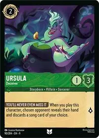 Ursula Deceiver (Fabled) — Lorcana TCG Card Value