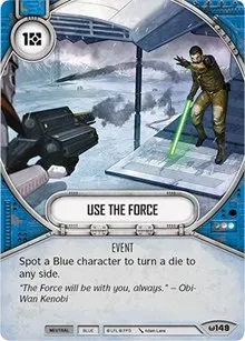 Use The Force (Awakenings) — Star Wars Destiny Card Value