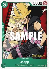 Usopp (Paramount War Pre-Release Cards)