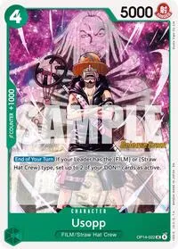 Usopp (The Azure Sea's Seven Release Event Cards) — One Piece Card Game Card Value