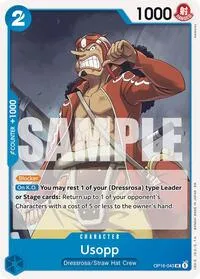 Usopp (The Time of Battle) — One Piece Card Game Card Value