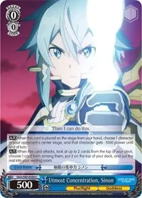 Utmost Concentration Sinon (Sword Art Online -Alicization- Vol.2)