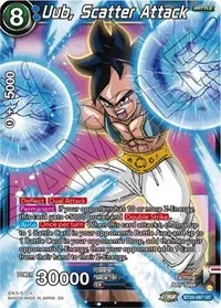 Uub Scatter Attack (Perfect Combination) — Dragon Ball Super CCG Card Value