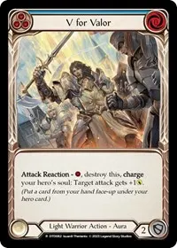 V for Valor Blue (Dusk till Dawn)