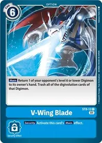 V Wing Blade (Starter Deck 08: Ulforce Veedramon)