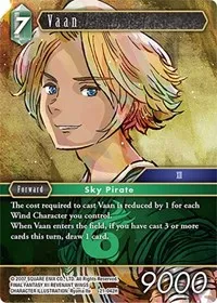 Vaan (Beyond Destiny) — Final Fantasy TCG Card Value