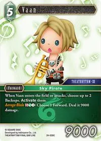 Vaan (Hidden Legends) — Final Fantasy TCG Card Value