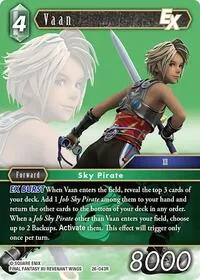 Vaan EX (Gunslinger in the Abyss) — Final Fantasy TCG Card Value